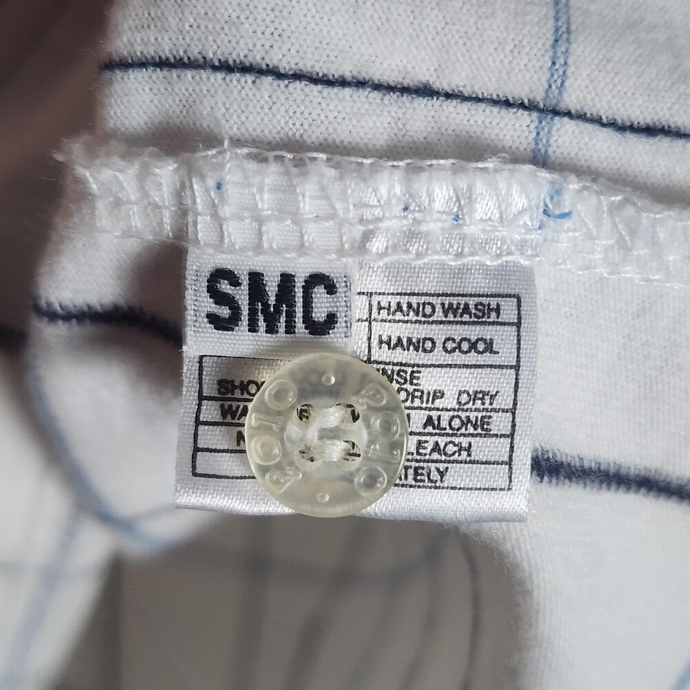 Polo Ralph Lauren Polo Shirt Mens Large White Check Cotton Pony Logo Casual - Picture 6 of 9